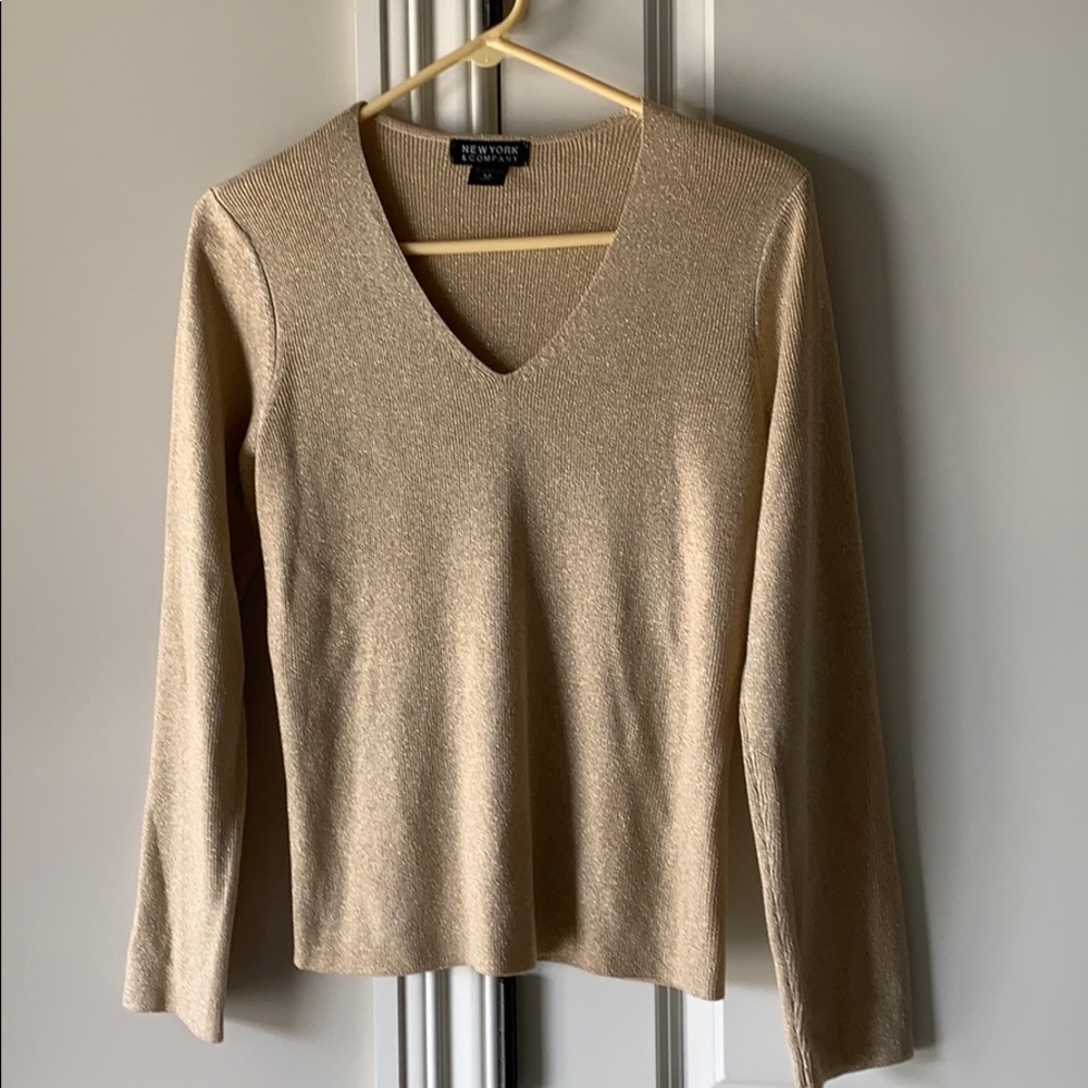 Gold New York & Co sweater